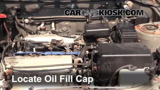 2000 Toyota RAV4 2.0L 4 Cyl. Aceite Agregar aceite